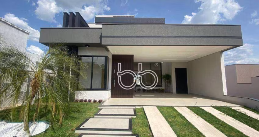 Casa com 3 dormitórios à venda, 207 m² por r$ 2.190.000,00 - condomínio villa sapezal - indaiatuba/sp
