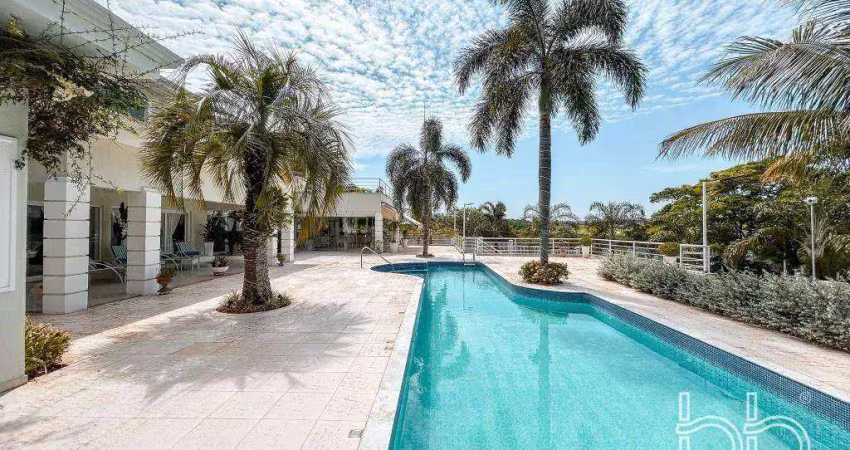 Chácara com 4 dormitórios à venda, 2750 m² por r$ 9.490.000,00 - condomínio vale das laranjeiras - indaiatuba/sp