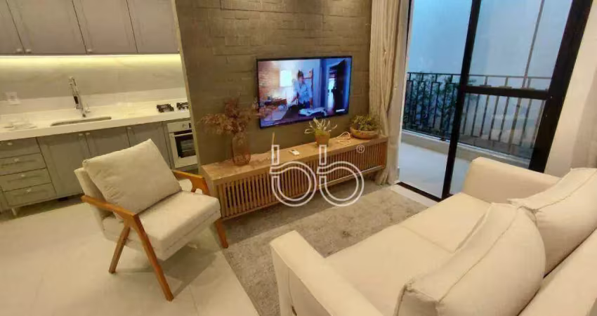 Apartamento com 2 dormitórios à venda, 59 m² por r$ 361.000,00 - spazio italia - indaiatuba/sp