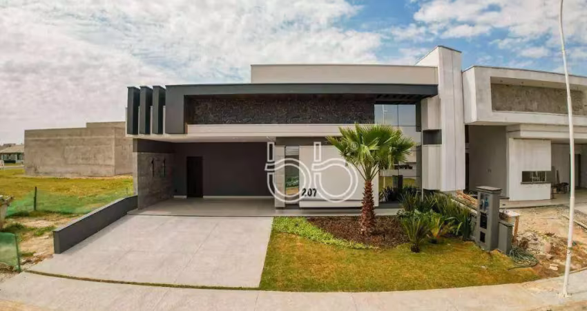 Casa com 3 dormitórios à venda, 195 m² por r$ 2.100.000,00 - condomínio maria cândida - indaiatuba/sp