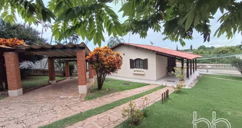 Chácara com 5 dormitórios à venda, 2500 m² por r$ 1.800.000,00 - condomínio colinas do mosteiro de itaici - indaiatuba/sp