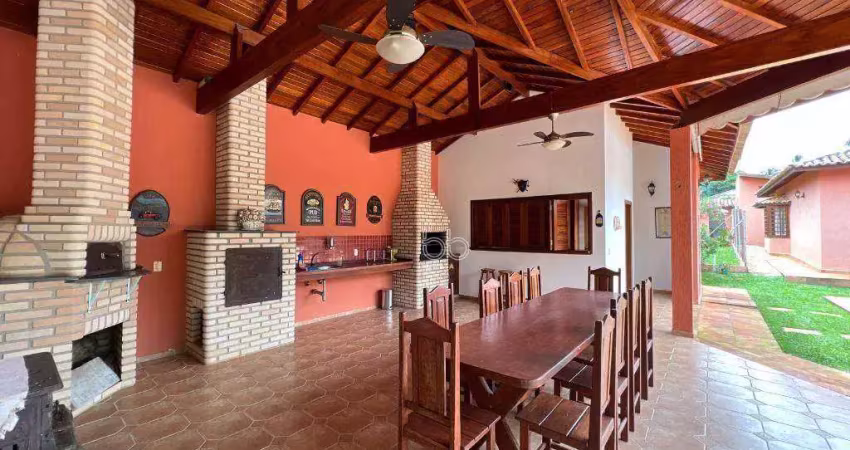 Chácara com 7 dormitórios à venda, 5000 m² por r$ 3.000.000,00 - condomínio colinas do mosteiro de itaici - indaiatuba/sp