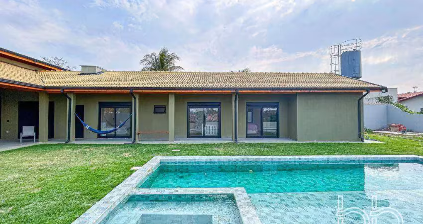 Chácara com 4 dormitórios à venda, 1000 m² por r$ 2.890.000,00 - condomínio terras de itaici - indaiatuba/sp