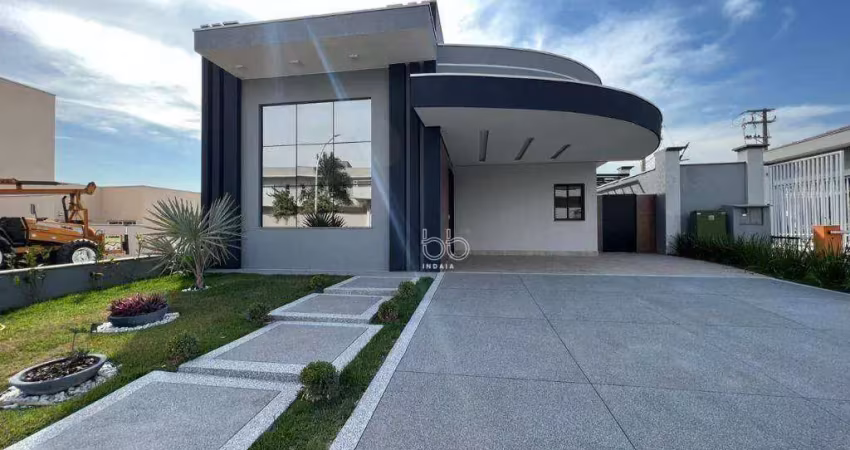Casa com 3 dormitórios à venda, 235 m² por r$ 2.250.000,00 - condomínio maria dulce - indaiatuba/sp