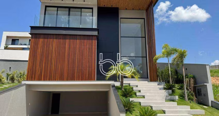 Casa com 4 dormitórios à venda, 380 m² por r$ 4.195.000,00 - condomínio villa dos pinheiros - indaiatuba/sp