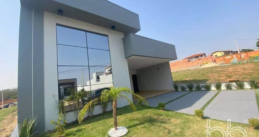 Casa com 3 dormitórios à venda, 162 m² por r$ 1.390.000,00 - condomínio gran reserve - indaiatuba/sp