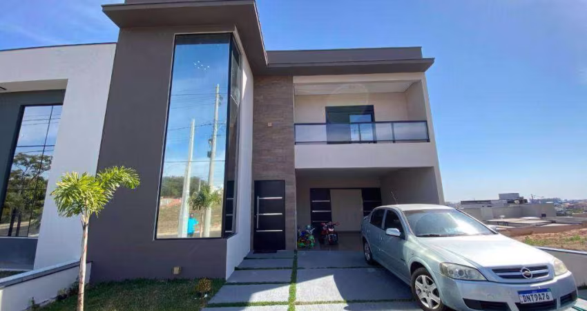 Casa com 4 dormitórios à venda, 244 m² por r$ 1.500.000,00 - condomínio jardim mantova residencial - indaiatuba/sp