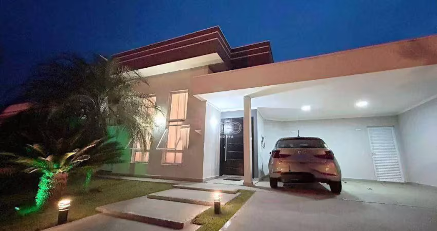 Casa com 3 dormitórios à venda, 159 m² por r$ 1.290.000,00 - condomínio alto de itaici - indaiatuba/sp