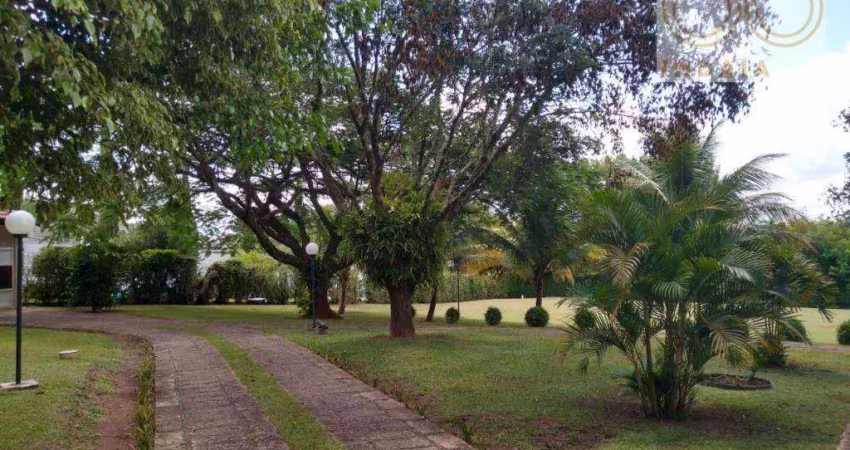 Chácara com 4 dormitórios à venda, 5000 m² por r$ 2.300.000,00 - condomínio recanto das flores - indaiatuba/sp