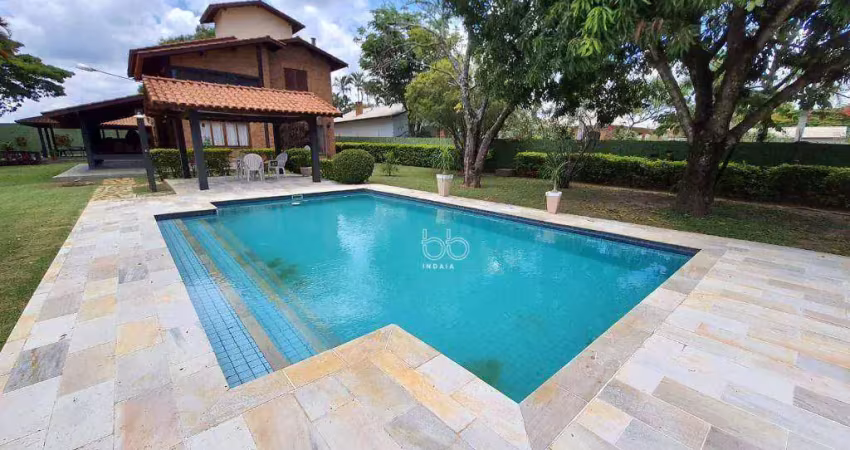 Chácara com 3 dormitórios à venda, 3000 m² por r$ 2.300.000,00 - condomínio vale das laranjeiras - indaiatuba/sp
