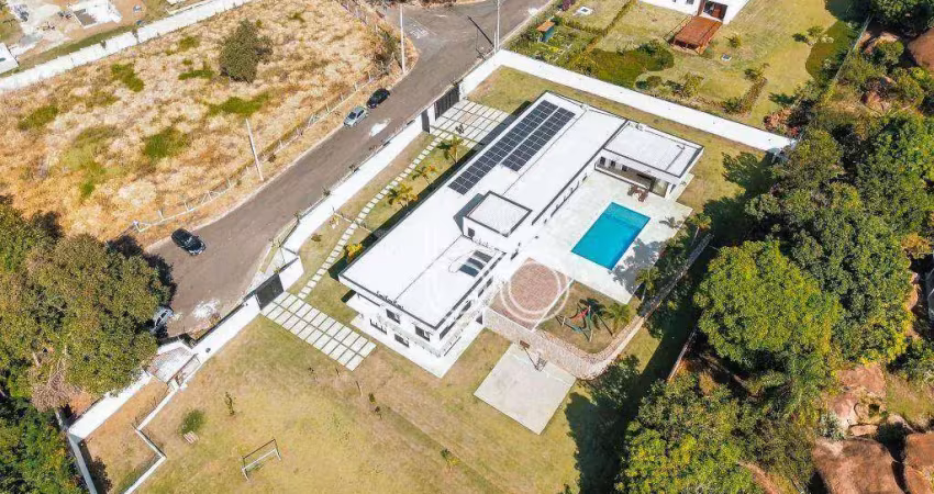 Chácara com 4 dormitórios à venda, 3600 m² por r$ 4.950.000,00 - condomínio vale das laranjeiras - indaiatuba/sp