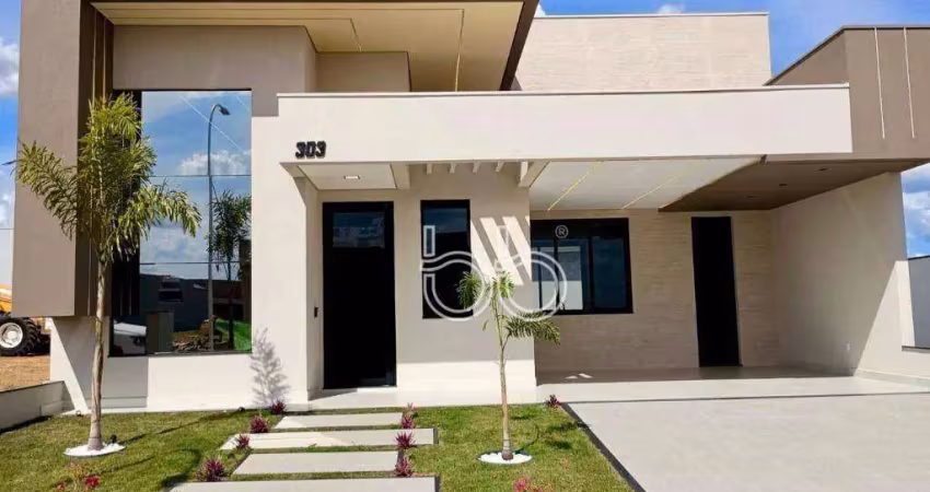 Casa com 3 dormitórios à venda, 195 m² por r$ 2.100.000,00 - condomínio maria cândida - indaiatuba/sp