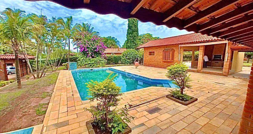 Chácara com 4 dormitórios à venda, 3000 m² por r$ 2.950.000,00 - condomínio vale das laranjeiras - indaiatuba/sp