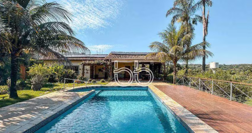 Chácara com 7 dormitórios à venda, 3980 m² por r$ 4.900.000,00 - condomínio vale das laranjeiras - indaiatuba/sp