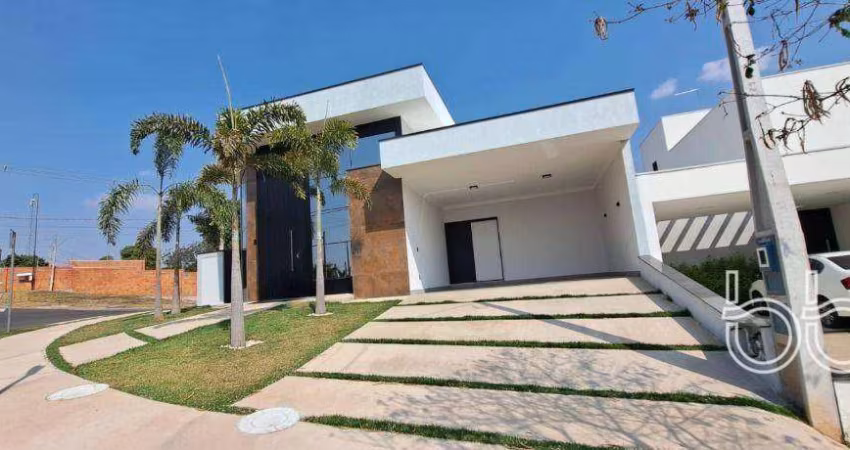 Casa com 3 dormitórios à venda, 206 m² por r$ 2.000.000,00 - condomínio jardim viena - indaiatuba/sp