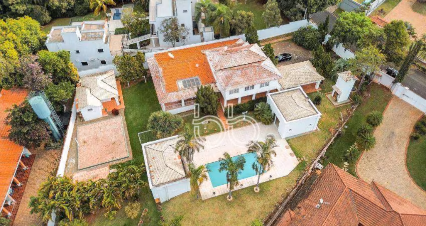 Chácara com 6 dormitórios à venda, 2820 m² por r$ 3.790.000,00 - condomínio vale das laranjeiras - indaiatuba/sp