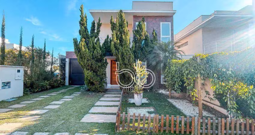 Casa com 3 dormitórios à venda, 187 m² por r$ 1.280.000,00 - condomínio  maison blanche - indaiatuba/sp