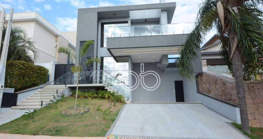 Casa com 3 dormitórios à venda, 271 m² por r$ 2.698.000,00 - condomínio terra magna - indaiatuba/sp