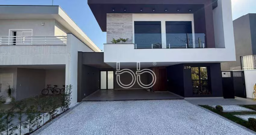 Casa com 3 dormitórios à venda, 293 m² por r$ 2.400.000,00 - condomínio terra magna - indaiatuba/sp