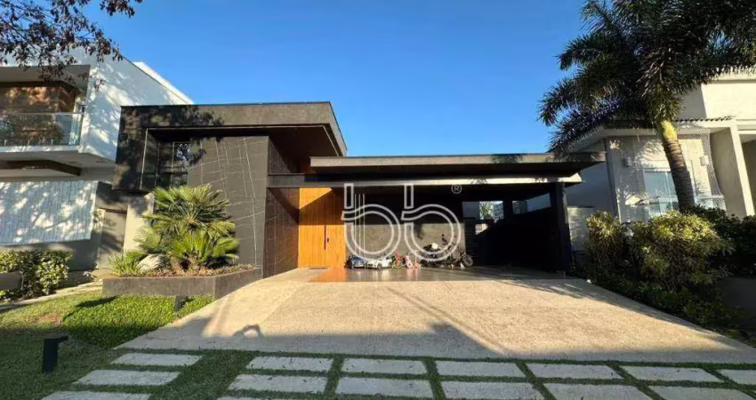 Casa com 4 dormitórios à venda, 255 m² por r$ 3.250.000,00 - condomínio santa clara - indaiatuba/sp