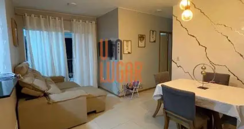 Ed. piazza toscana - apartamento 2 quartos sendo 1 suite mobiliado para locacao - cop 30 - marambaia, belem - pa - imobiliaria um lugar imoveis
