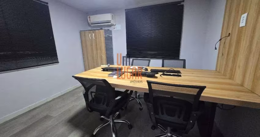 Um lugar imoveis aluga: excelente sala comercial mobiliada na rua jeronimo pimentel, umarizal
