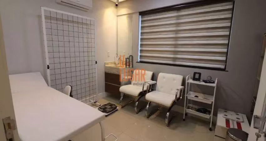 3 salas de consultorio mobiliadas para aluguel no ed. rogelio fernandez, cremacao