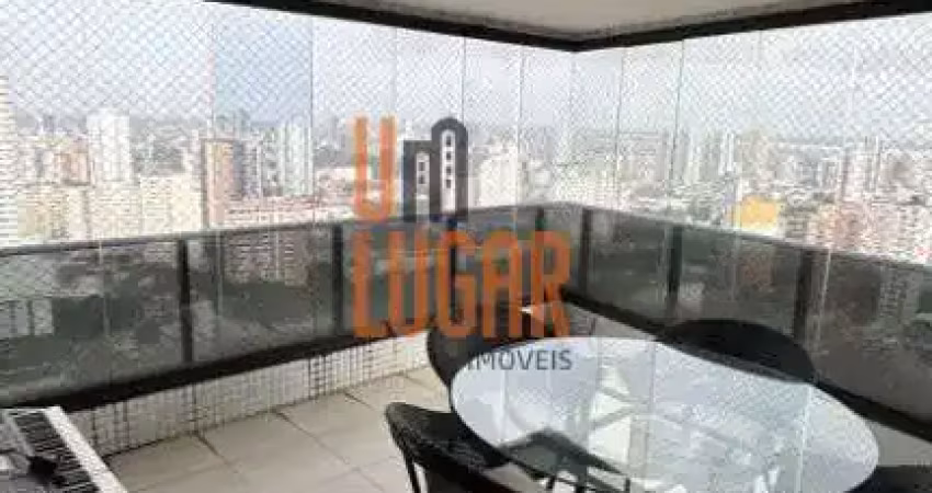 Aluguel cop30 e venda: ampla cobertura duplex mobiliada com 4 suites no ed. rio danubio, nazare