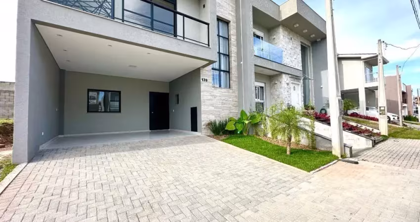 Sobrado com 3 quartos, 140 m², à venda por r$ 839.000 costeira - são josé dos pinhais/pr