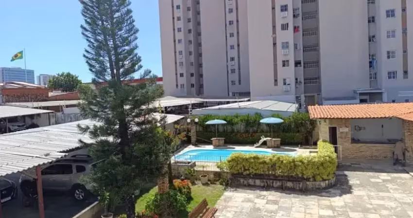 O imóvel no bairro presidente kennedy tem 65 m²  - 3 quartos, 2 vagas e lazer com piscina.
