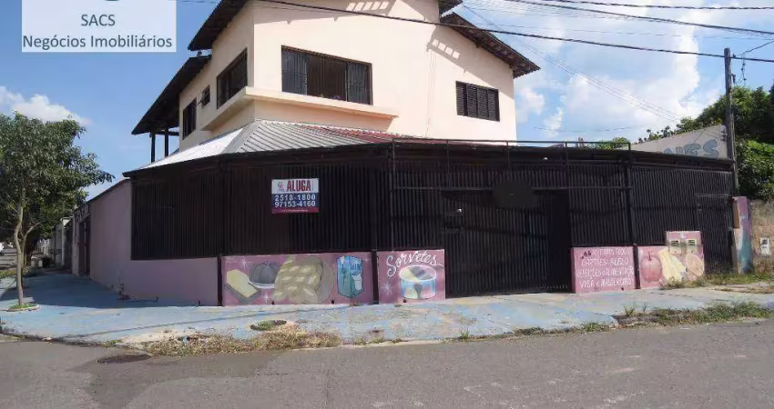 Salão para alugar, 90 m² por r$ 2.500/mês - parque vista alegre - campinas/sp