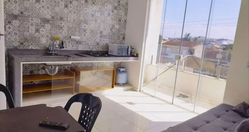 Kitnet com 1 dormitório para alugar, 30 m² por r$ 1.600,00/mês - cidade balneária peruibe-scipel - peruíbe/sp
