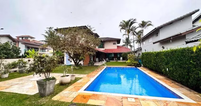 Sobrado com 4 dormitórios para alugar, 238 m² por r$ 8.500,00/mês - bougainvillee i - peruíbe/sp