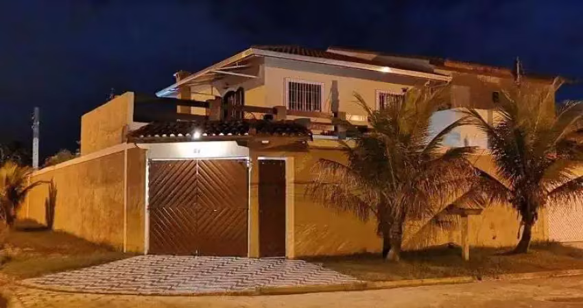 Sobrado com 5 suítes por r$ 1.300.000 ou aluguel por r$ 5.000/mês - estância são josé - peruíbe/sp