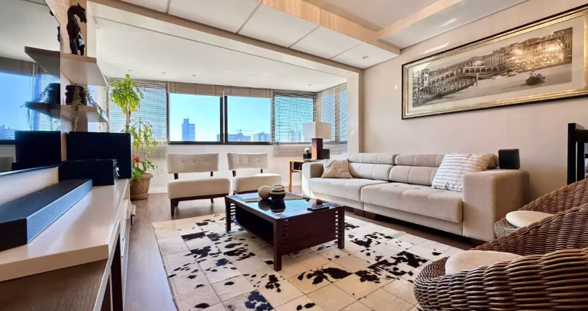 Belissimo apartamento no exposição, semi-mobiliado,  posição solar norte