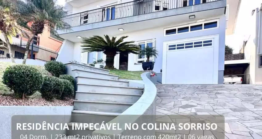 Residencia impecável no colina sorriso. agende sua visita!!!