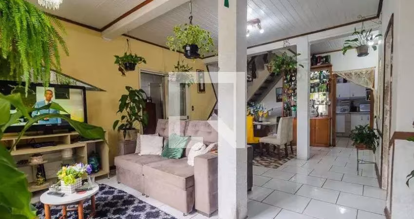 Casa para venda - campo novo, 3 quartos,  129 m² - porto alegre