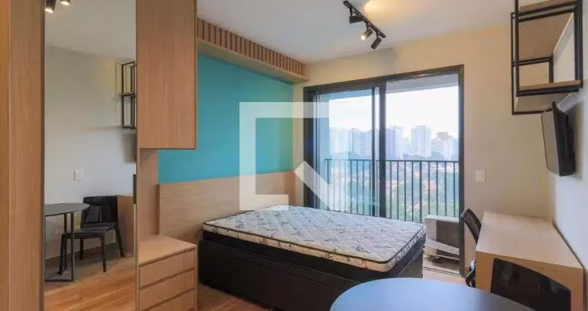 Kitnet / stúdio para venda - brooklin, 1 quarto,  25 m² - são paulo