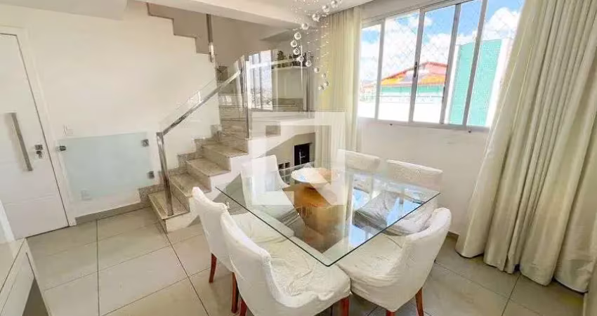 Cobertura para venda - união, 4 quartos,  177 m² - belo horizonte