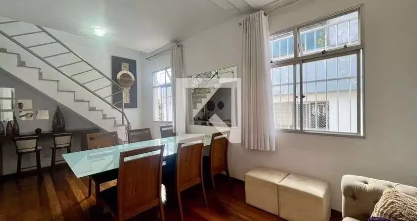 Cobertura para venda - jardim montanhês, 3 quartos,  186 m² - belo horizonte