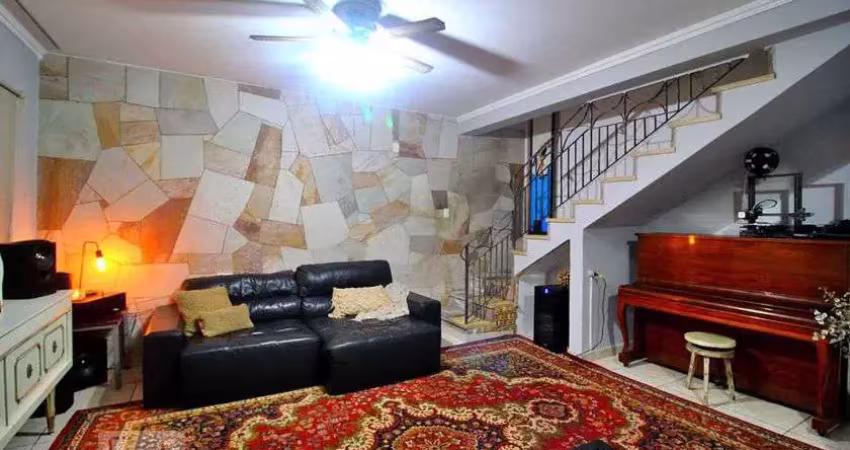 Casa para venda - jardim bela vista, 3 quartos,  250 m² - santo andré