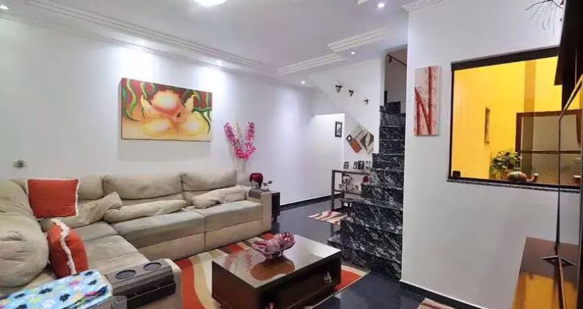 Casa para venda - vila américa, 4 quartos,  201 m² - santo andré