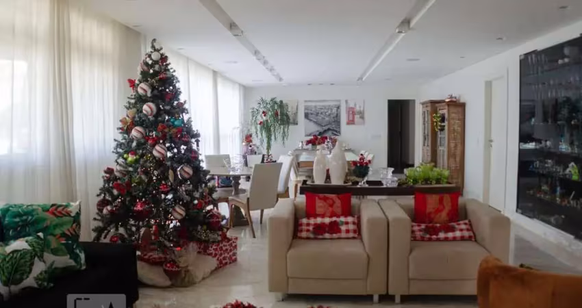 Apartamento para venda - belvedere, 4 quartos,  400 m² - belo horizonte