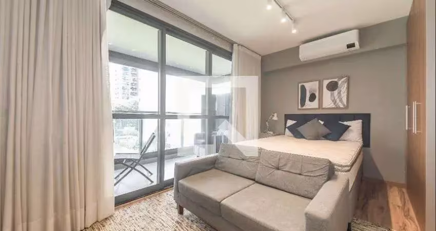 Kitnet / stúdio para venda - brooklin, 1 quarto,  30 m² - são paulo