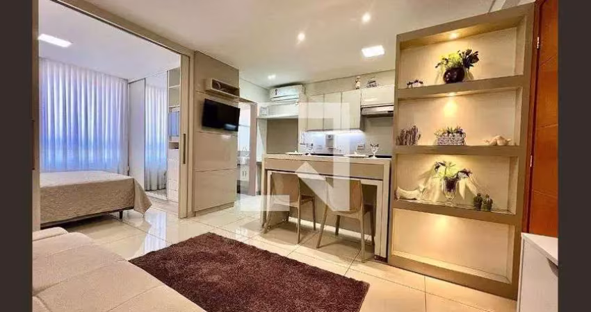 Kitnet / stúdio para venda - indaiá, 1 quarto,  33 m² - belo horizonte