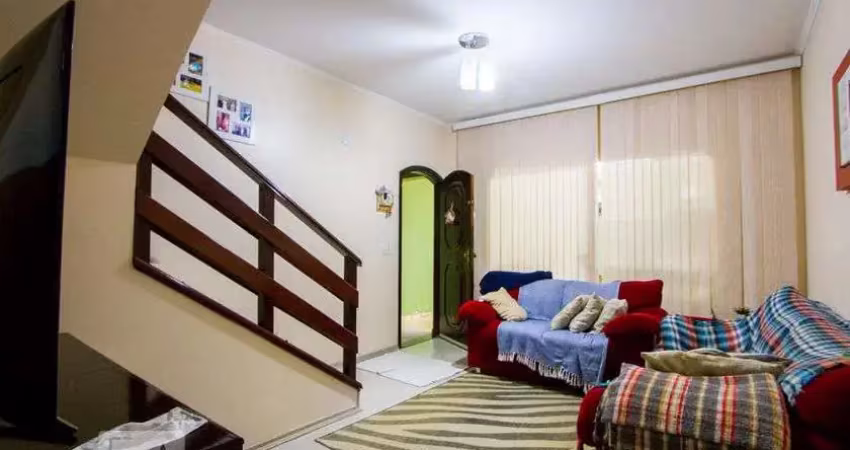 Casa para venda - parque erasmo assunção, 3 quartos,  116 m² - santo andré