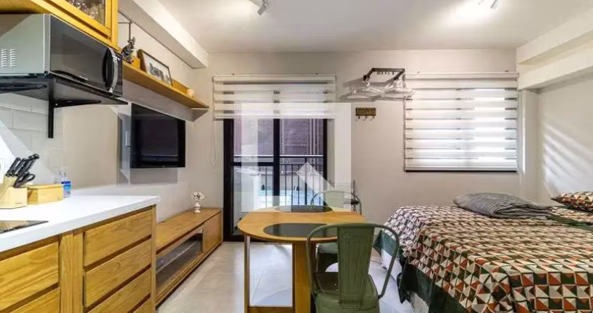 Kitnet / stúdio para venda - centro, 1 quarto,  26 m² - são paulo