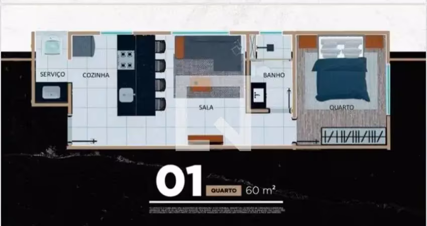 Apartamento para venda - barro preto, 1 quarto,  38 m² - belo horizonte