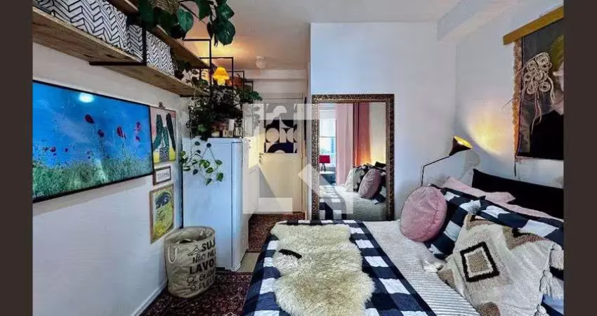 Kitnet / stúdio para venda - campo belo, 1 quarto,  17 m² - são paulo
