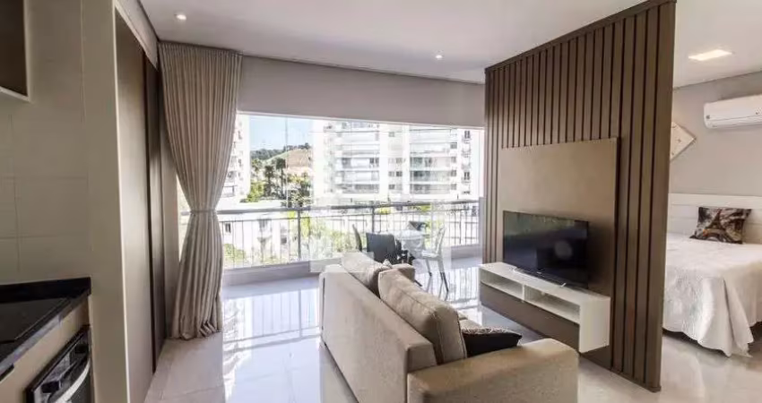 Apartamento para venda - alphaville, 1 quarto,  50 m² - santana de parnaíba